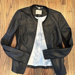 SOIA & KYO lambskin leather jacket